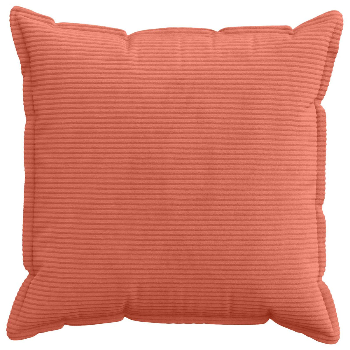Pudebetræk 6 stk. HOUTEN Rød orange 70 x 70 cm cordfløjl