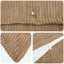 Pudebetræk 6 stk. HOUTEN Brun 70 x 70 cm cordfløjl