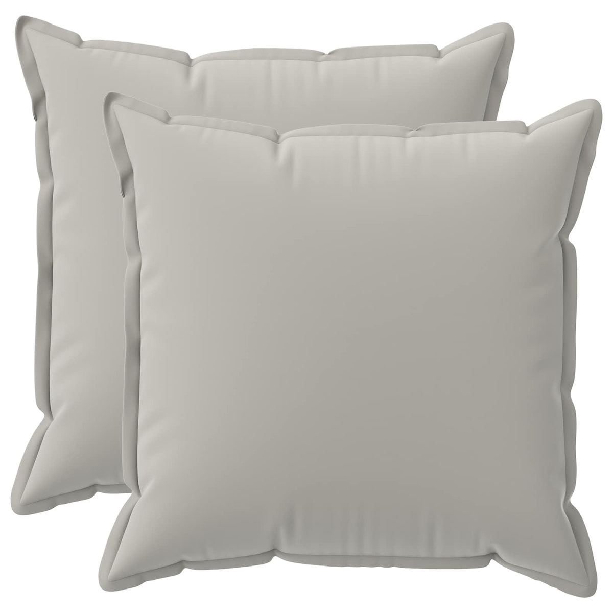 Pudebetræk 2 stk. HOUTEN Grå 70 x 70 cm Polyester