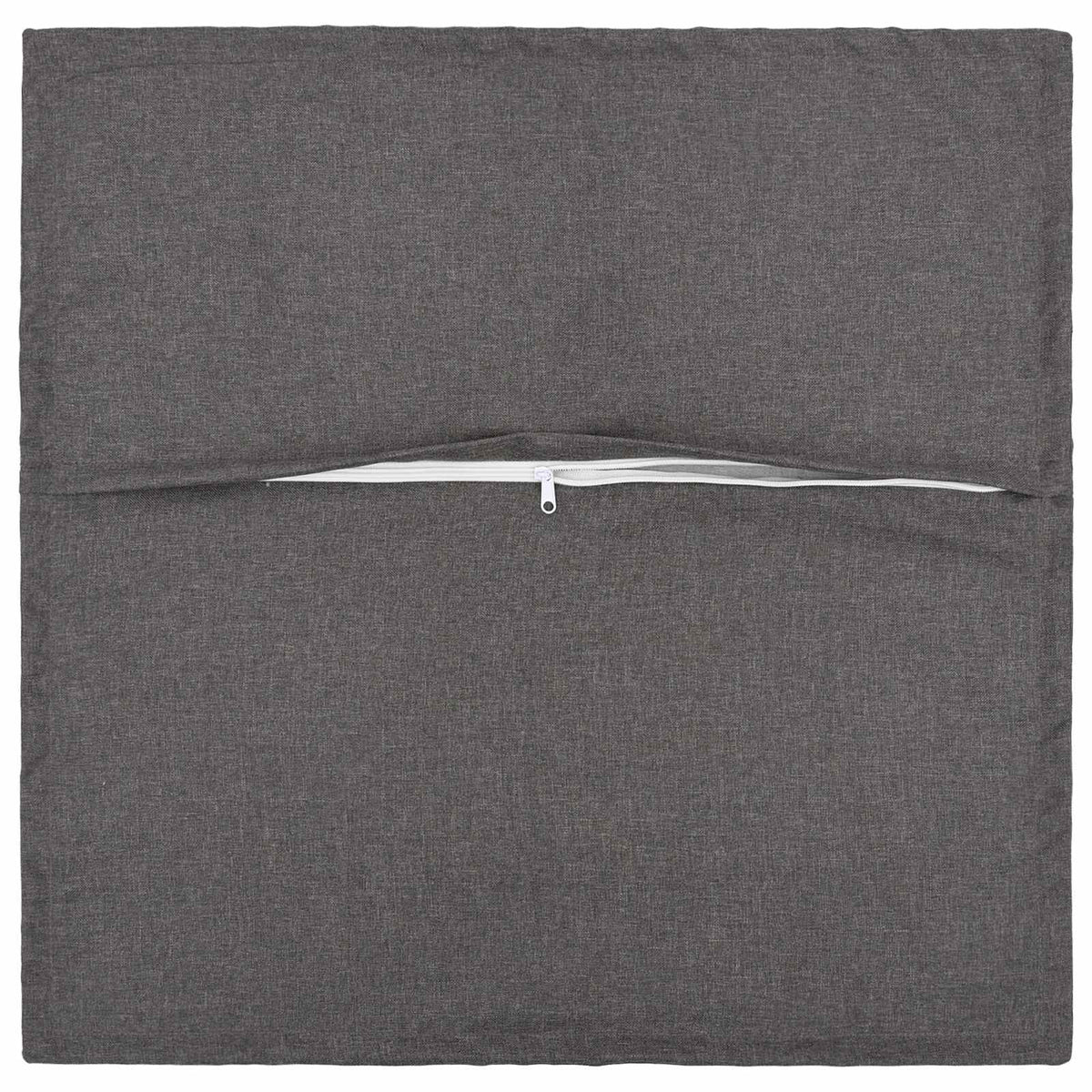 Pudebetræk 2 pcs HOUTEN Lysegrå 80 x 80 cm Faux Linned