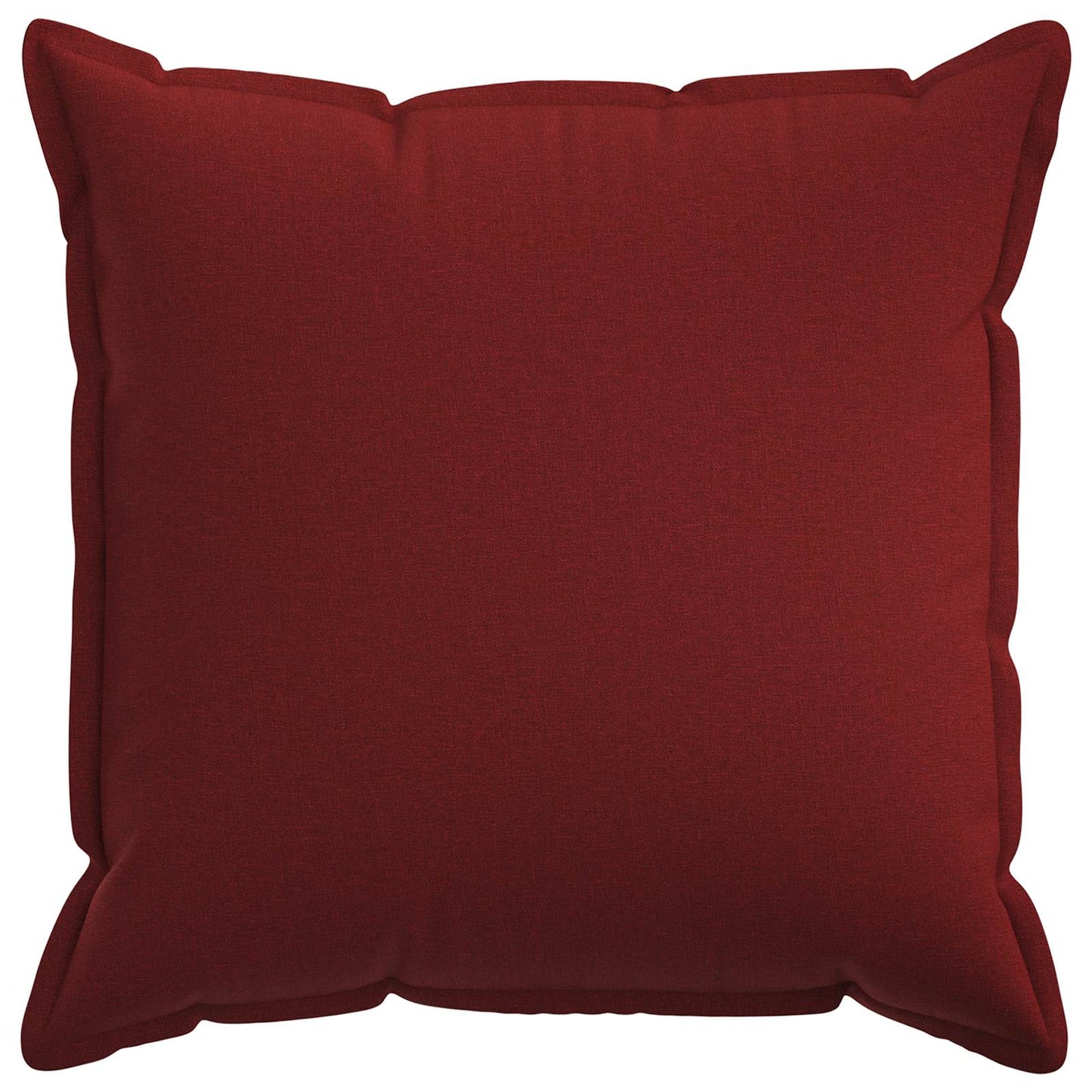 Pudebetræk 6 pcs HOUTEN Vinrød 80 x 80 cm Faux Linned