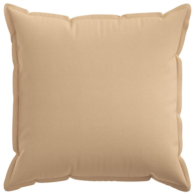 Pudebetræk 6 pcs HOUTEN Cremefarvet 80 x 80 cm Faux Linned