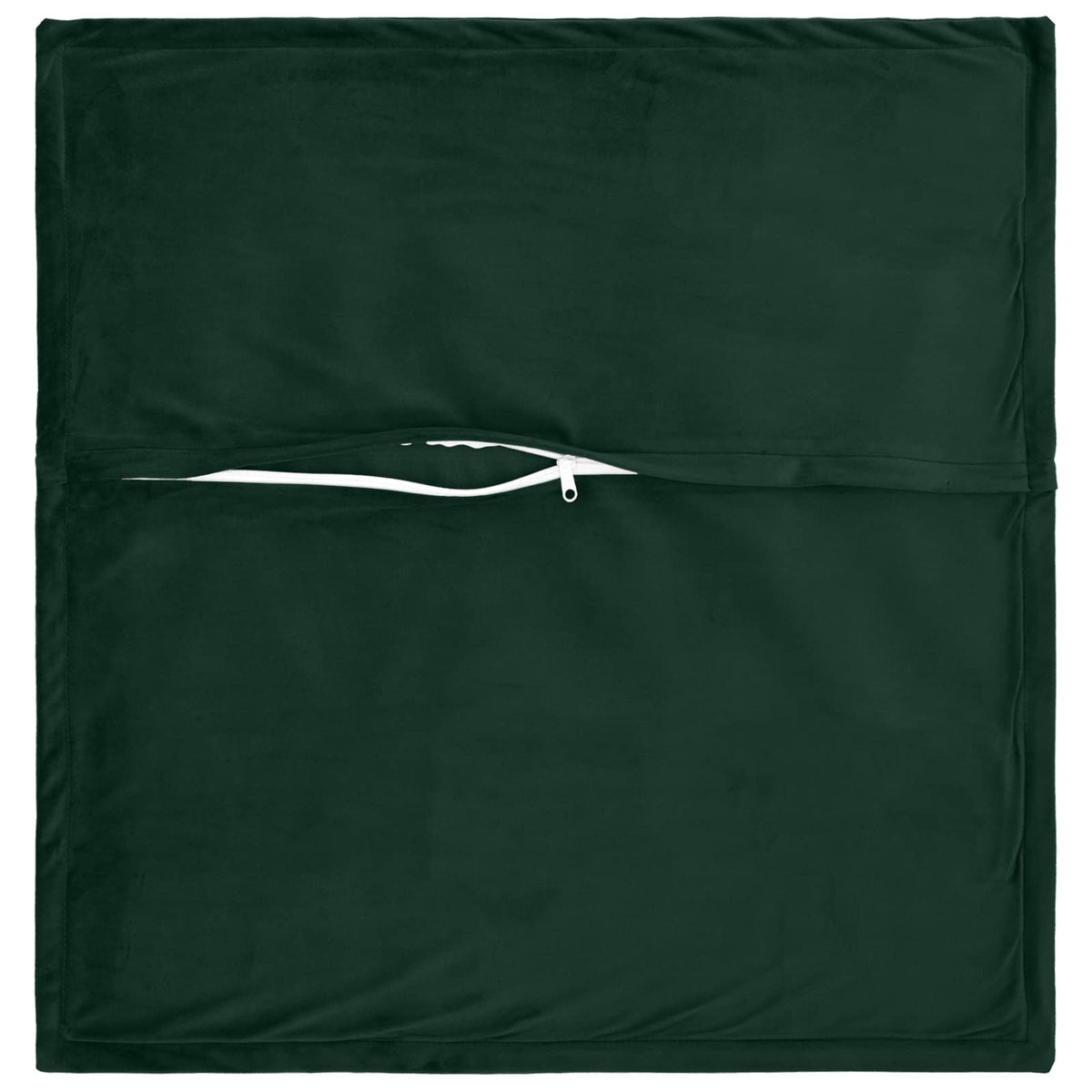 Pudebetræk 6 pcs HOUTEN Mørkegrøn 80 x 80 cm Fløjl