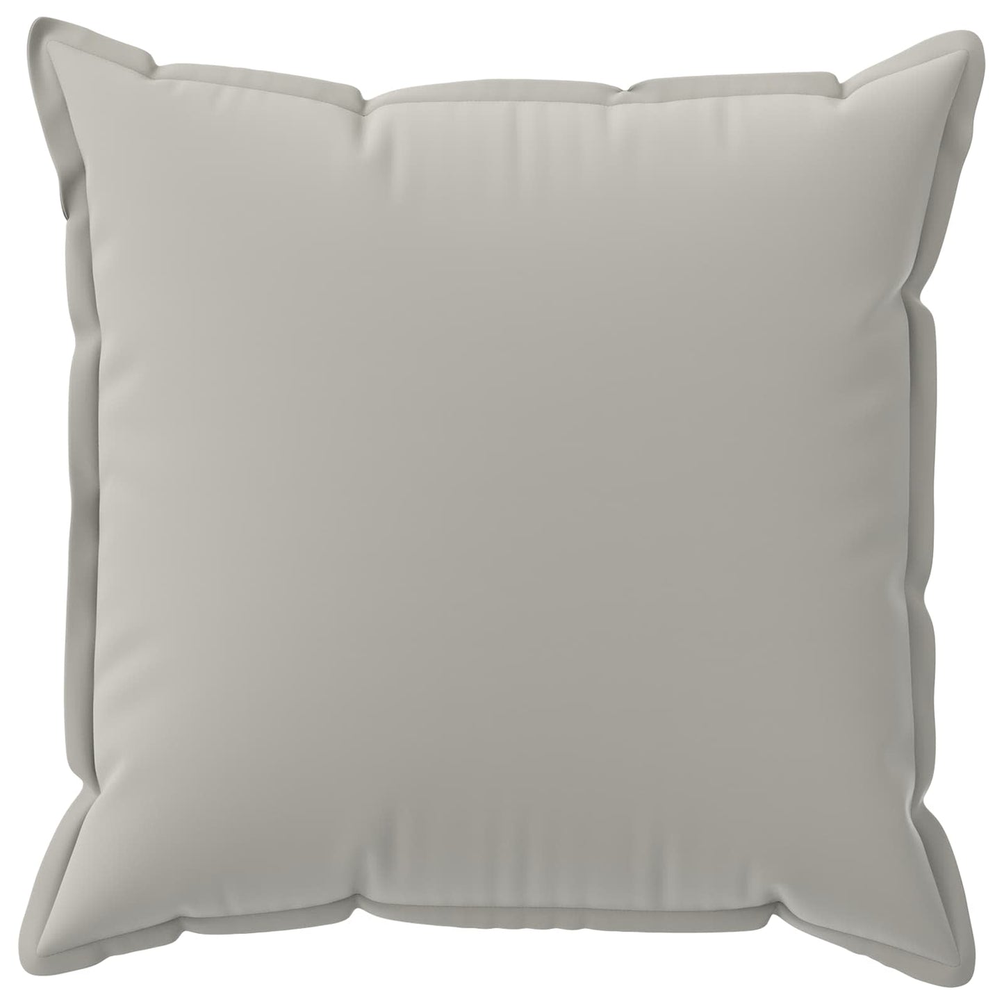 Pudebetræk 2 stk. HOUTEN Grå 80 x 80 cm Polyester