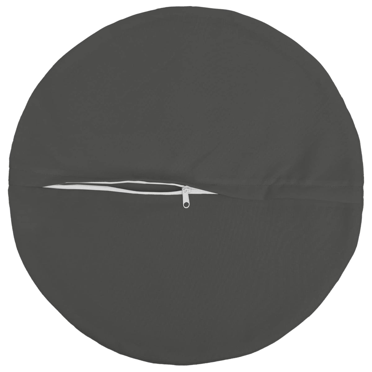 Pudebetræk 2 pcs HEERLEN Antracit Ø 30 cm Polyester