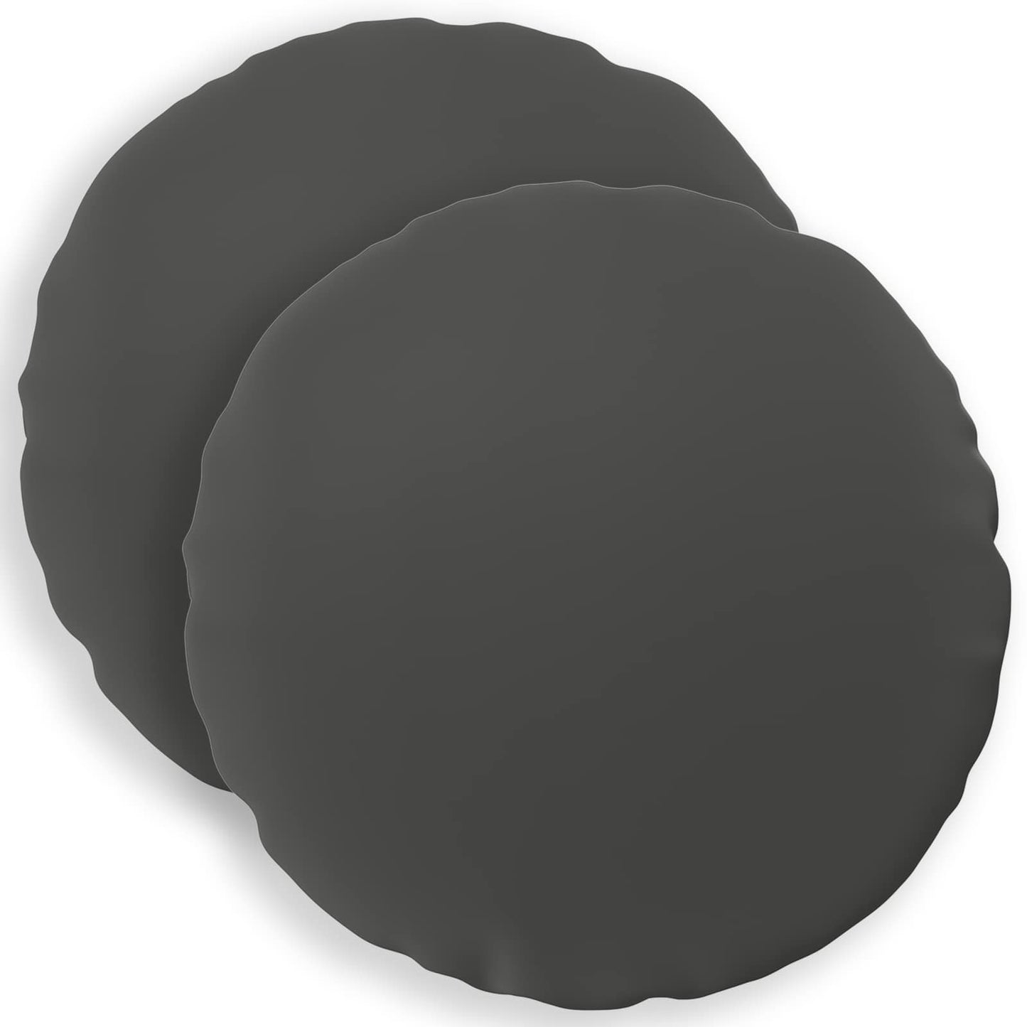 Pudebetræk 2 pcs HEERLEN Antracit Ø 30 cm Polyester