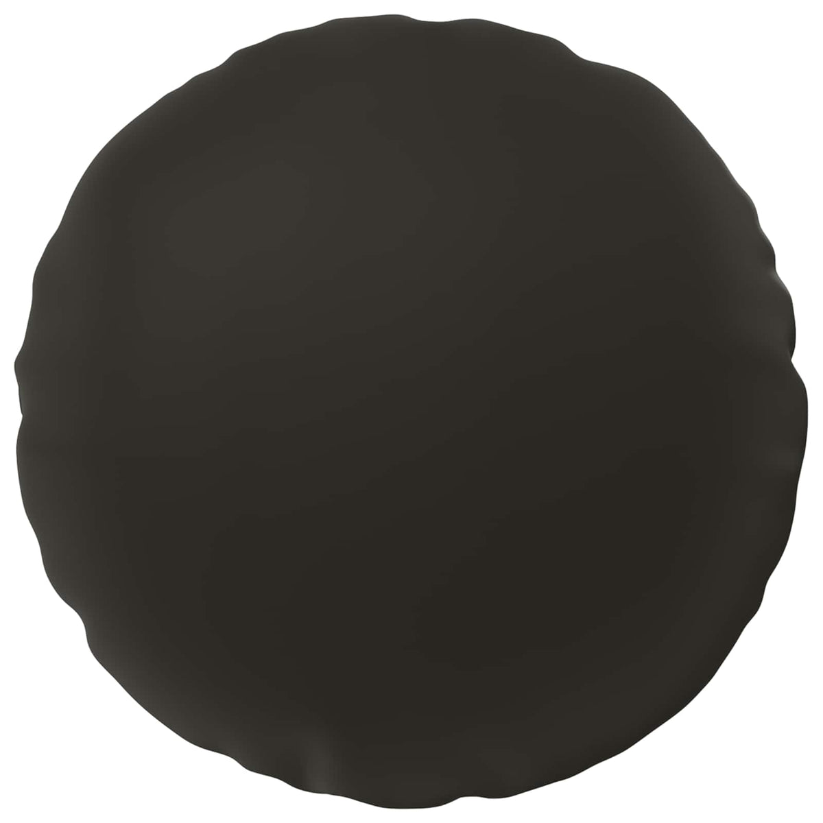 Pudebetræk 6 pcs HEERLEN Sort Ø 30 cm Polyester