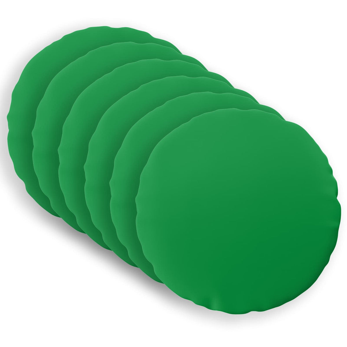 Pudebetræk 6 pcs HEERLEN Grøn Ø 30 cm Polyester