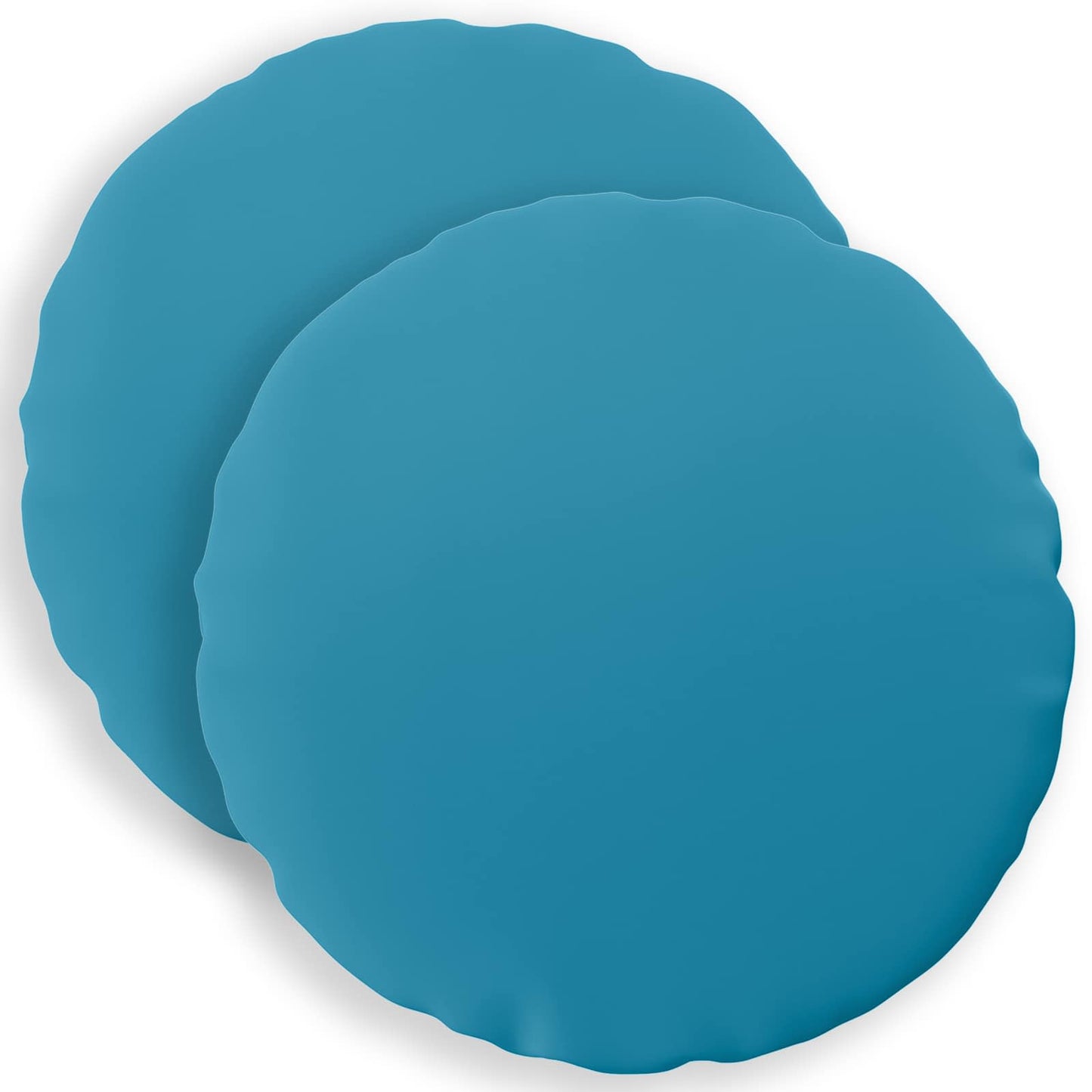 Pudebetræk 2 pcs HEERLEN Lyseblå Ø 30 cm Polyester
