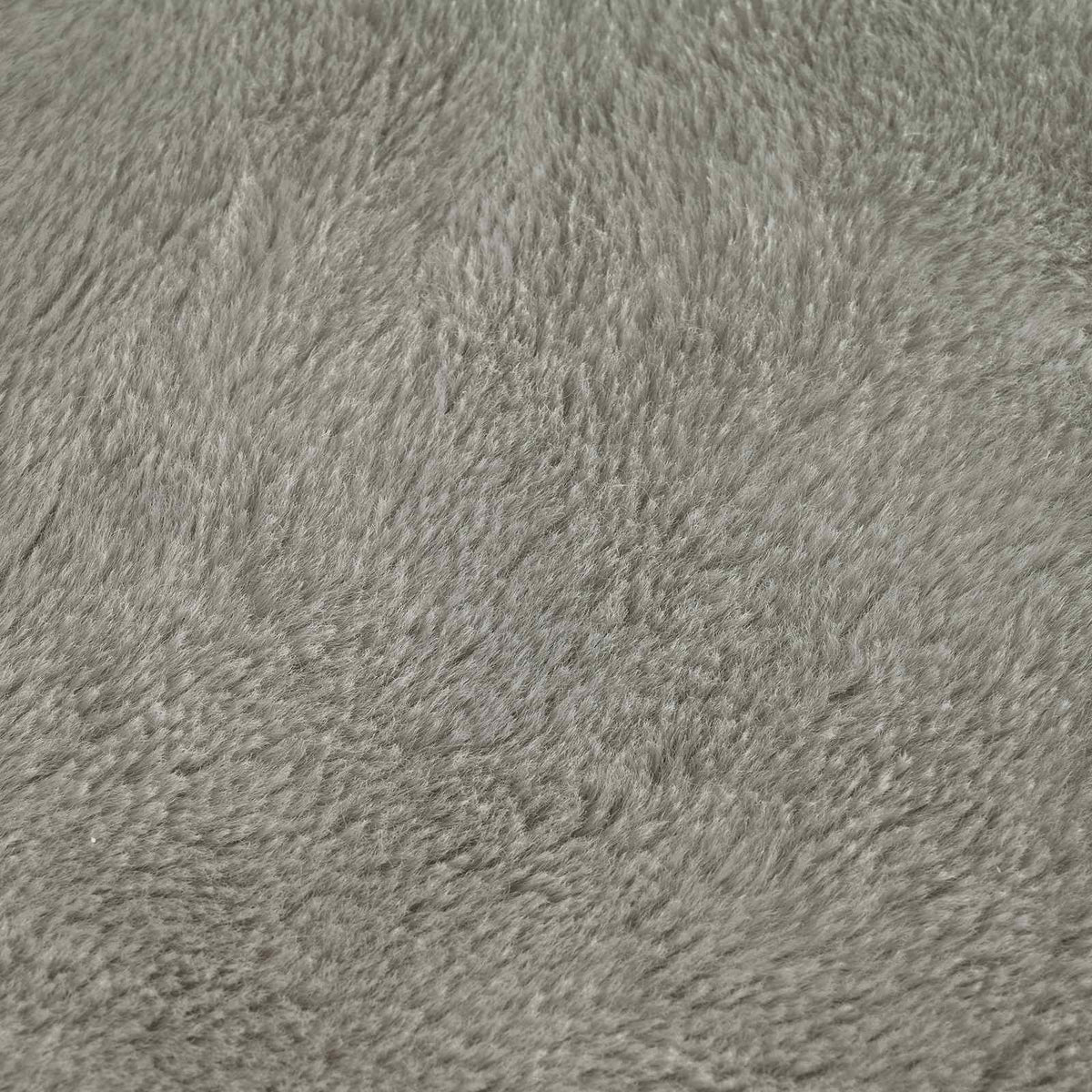 Pudebetræk 6 stk. HEERLEN Lysegrå Ø 30 cm Faux Kanin Pels