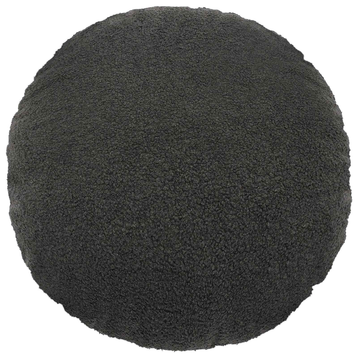 Pudebetræk 2 pcs HEERLEN Mørkegrå Ø 40 cm Bouclé