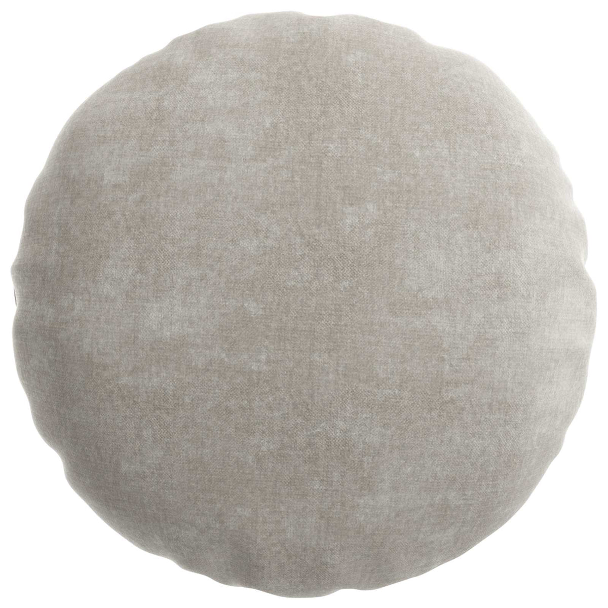 Pudebetræk 6 stk. HEERLEN Lysegrå Ø 40 cm Chenille Stof