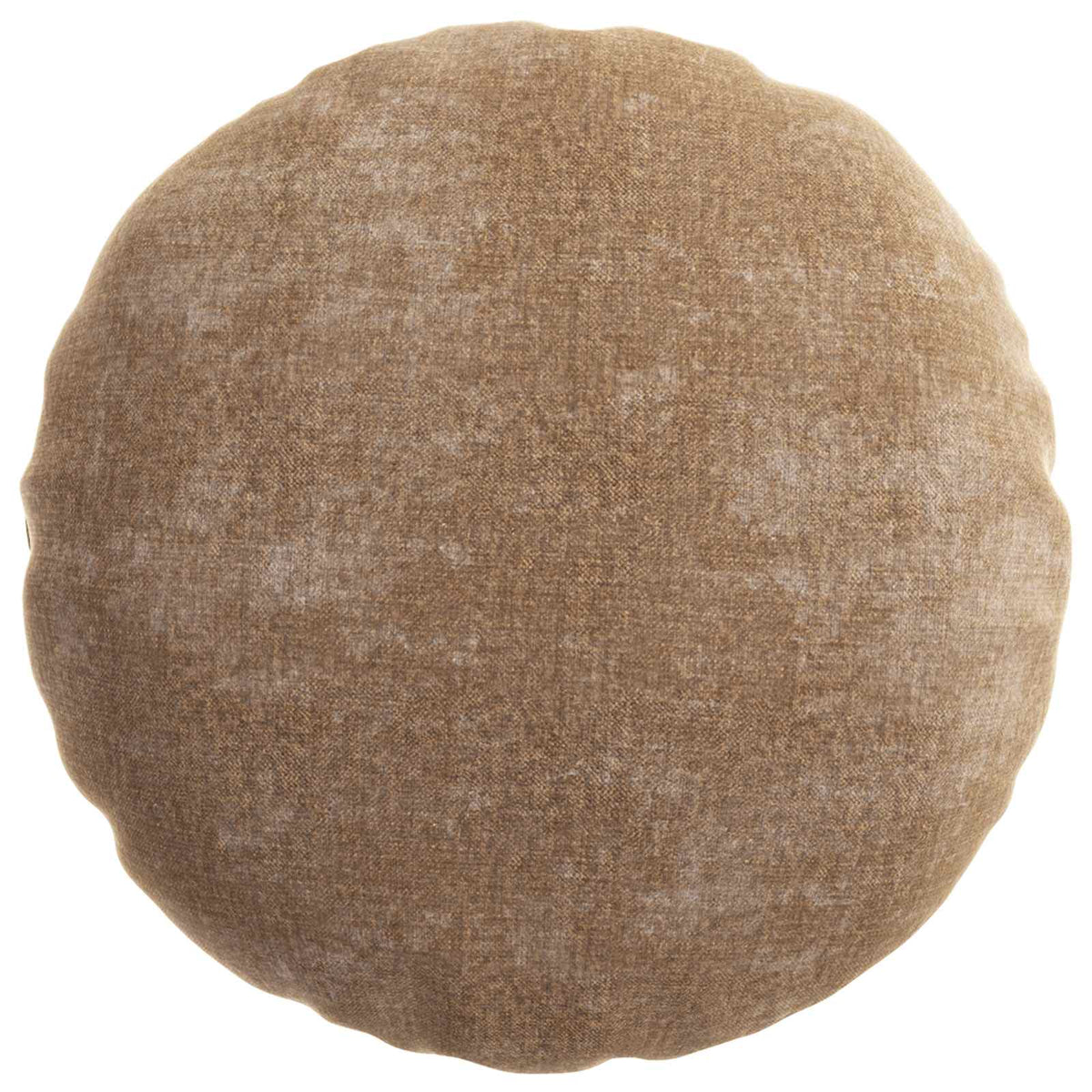 Pudebetræk 6 stk. HEERLEN Brun Ø 40 cm Chenille Stof
