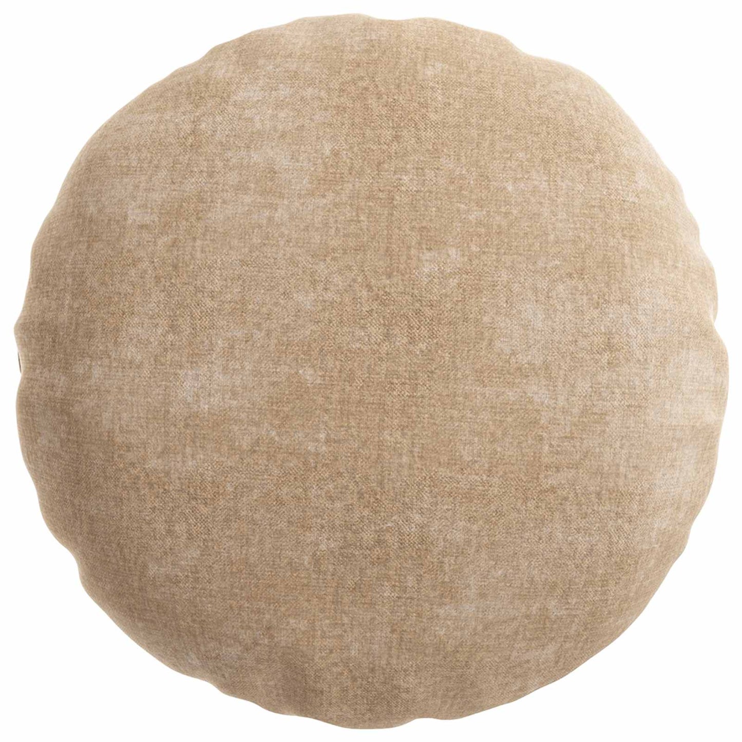 Pudebetræk 2 stk. HEERLEN Gråbrun Ø 40 cm Chenille Stof