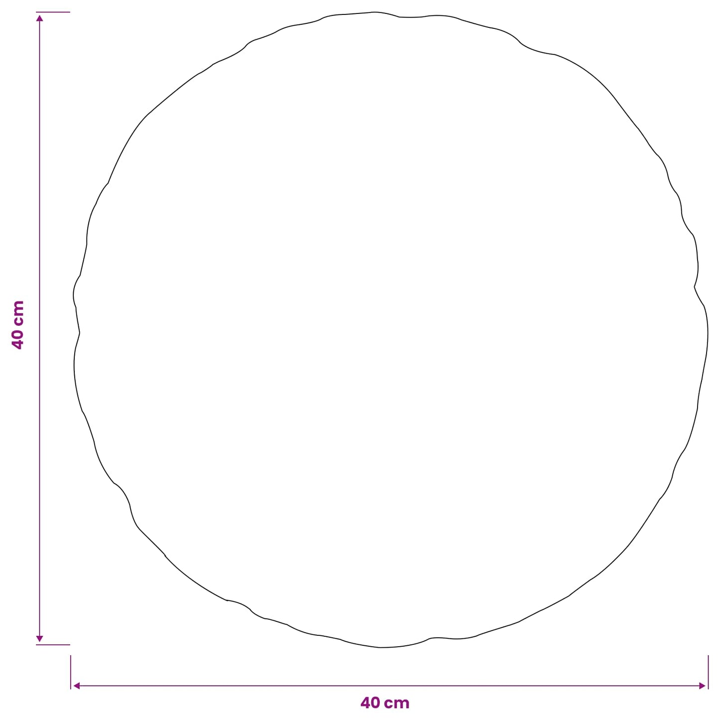 Pudebetræk 2 pcs HEERLEN Grå Ø 40 cm Polyester