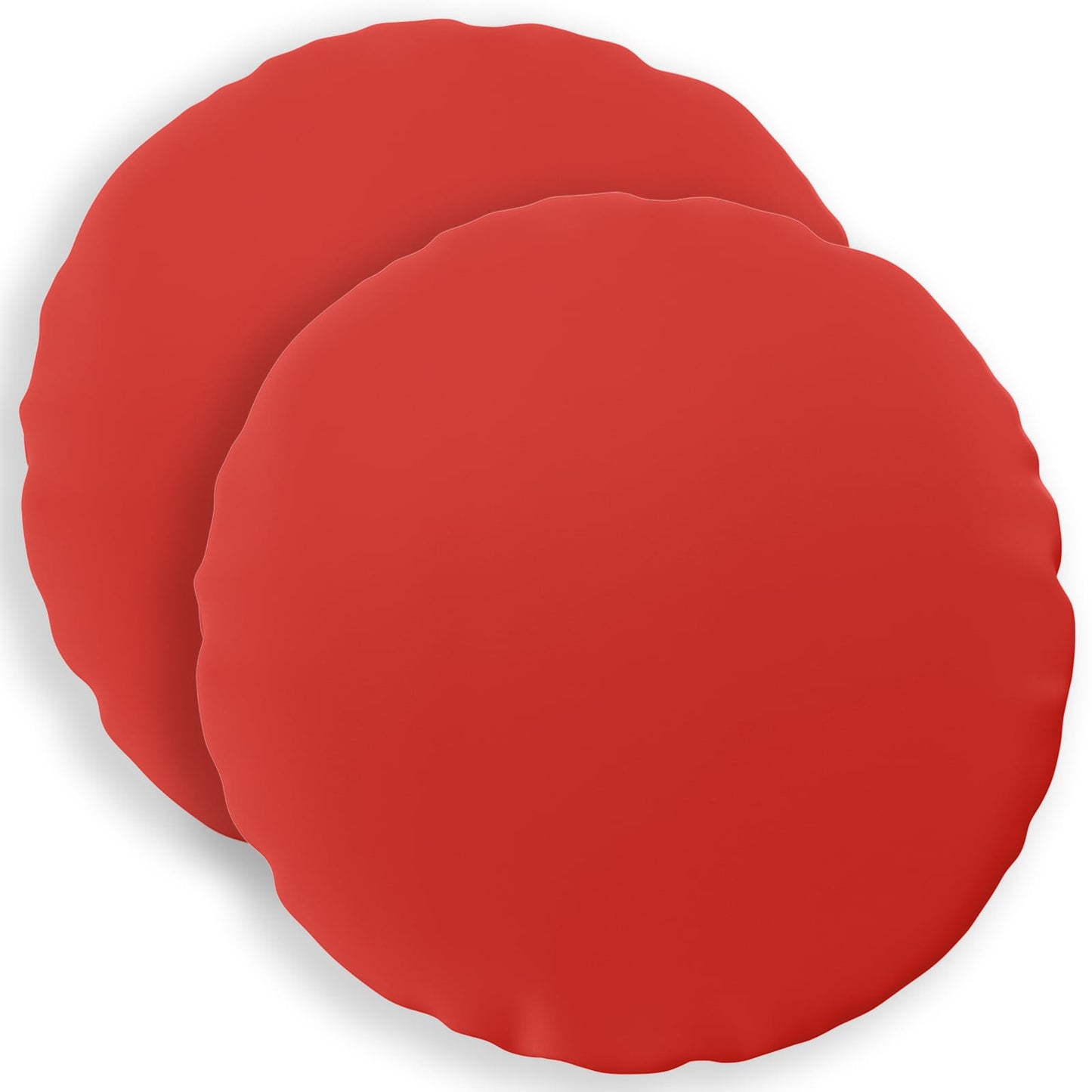 Pudebetræk 2 pcs HEERLEN Rød Ø 40 cm Polyester