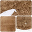 Pudebetræk 6 pcs HEERLEN Gråbrun Ø 40 cm PV Fleece