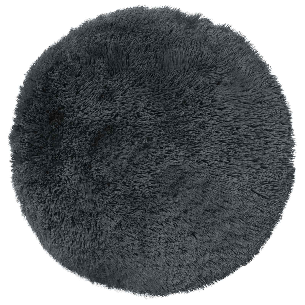 Pudebetræk 6 pcs HEERLEN Antracit Ø 40 cm PV Fleece