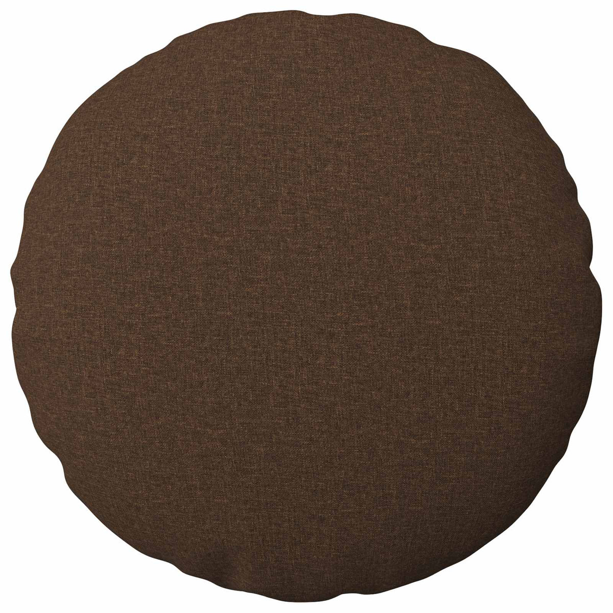 Pudebetræk 6 stk. HEERLEN Brun Ø 50 cm Stof
