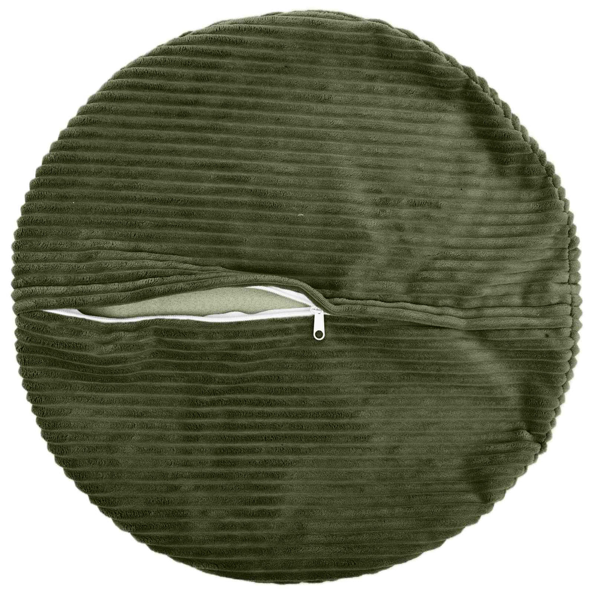 Pudebetræk 2 pcs HEERLEN Grøn Ø 50 cm cordfløjl