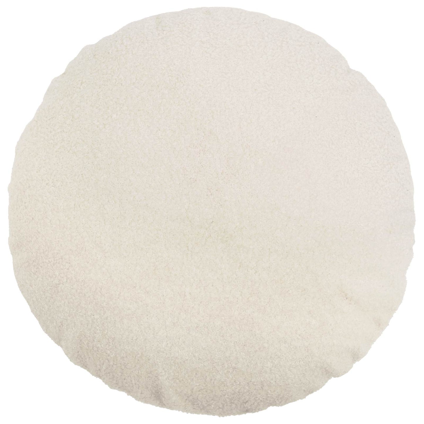Pudebetræk 2 pcs HEERLEN Cremefarvet Ø 50 cm Bouclé