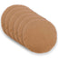 Pudebetræk 6 pcs HEERLEN Beige Ø 50 cm Bouclé