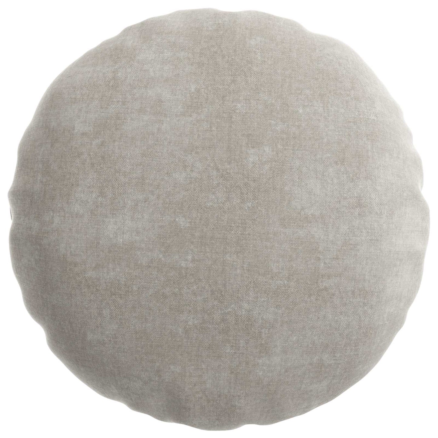 Pudebetræk 6 stk. HEERLEN Lysegrå Ø 50 cm Chenille Stof