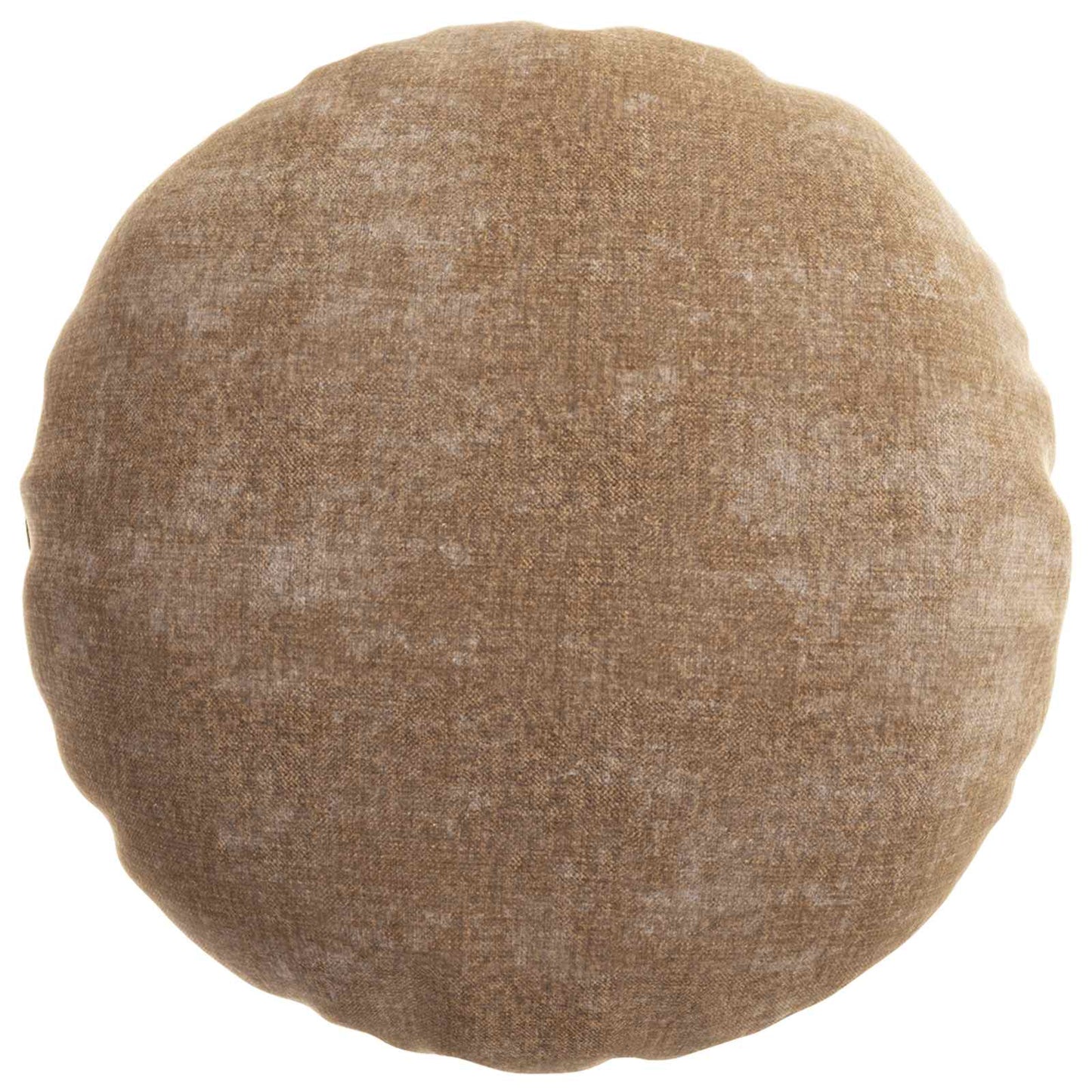 Pudebetræk 2 stk. HEERLEN Brun Ø 50 cm Chenille Stof