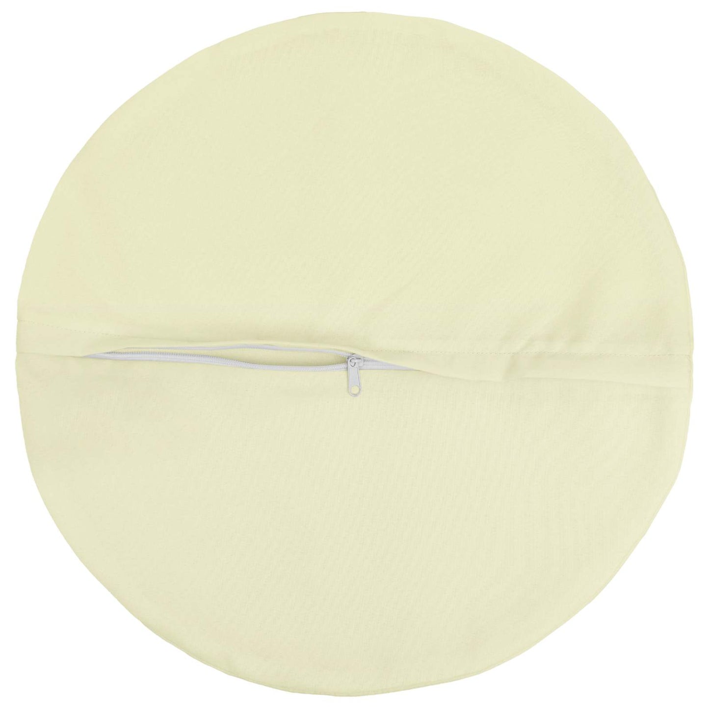 Pudebetræk 2 pcs HEERLEN Cremefarvet Ø 50 cm Polyester