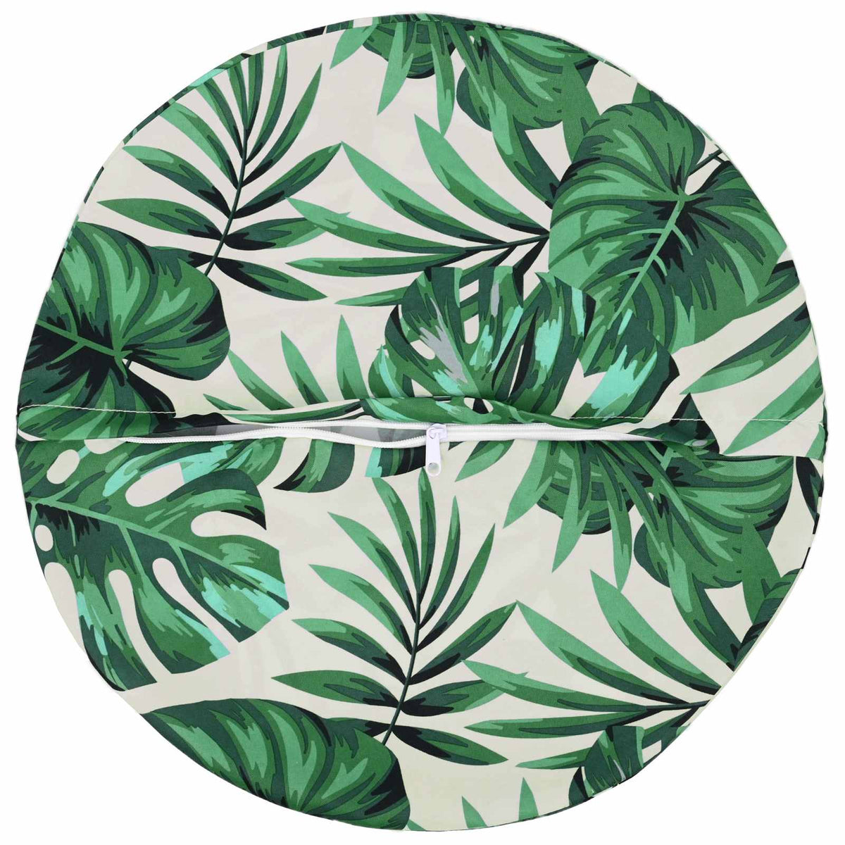 Pudebetræk 6 pcs HEERLEN Bladmønster Ø 50 cm Polyester