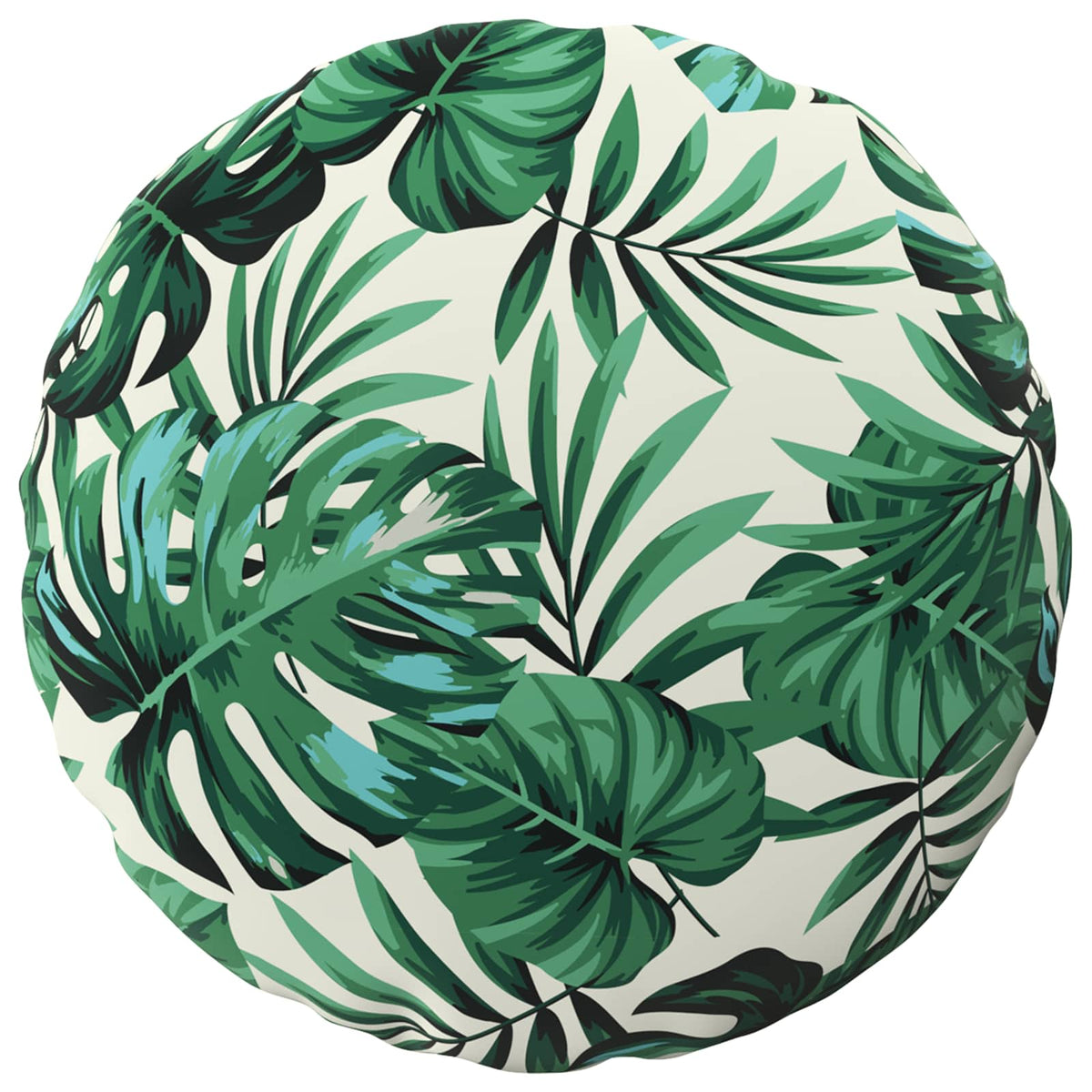 Pudebetræk 6 pcs HEERLEN Bladmønster Ø 50 cm Polyester