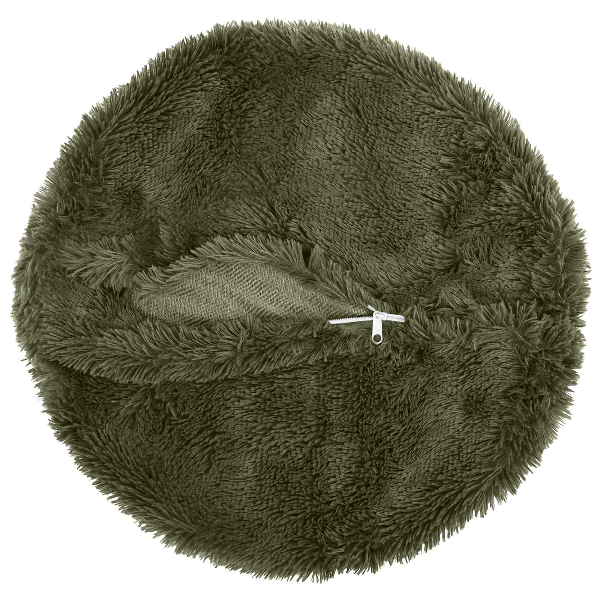 Pudebetræk 6 pcs HEERLEN Grøn Ø 50 cm PV Fleece