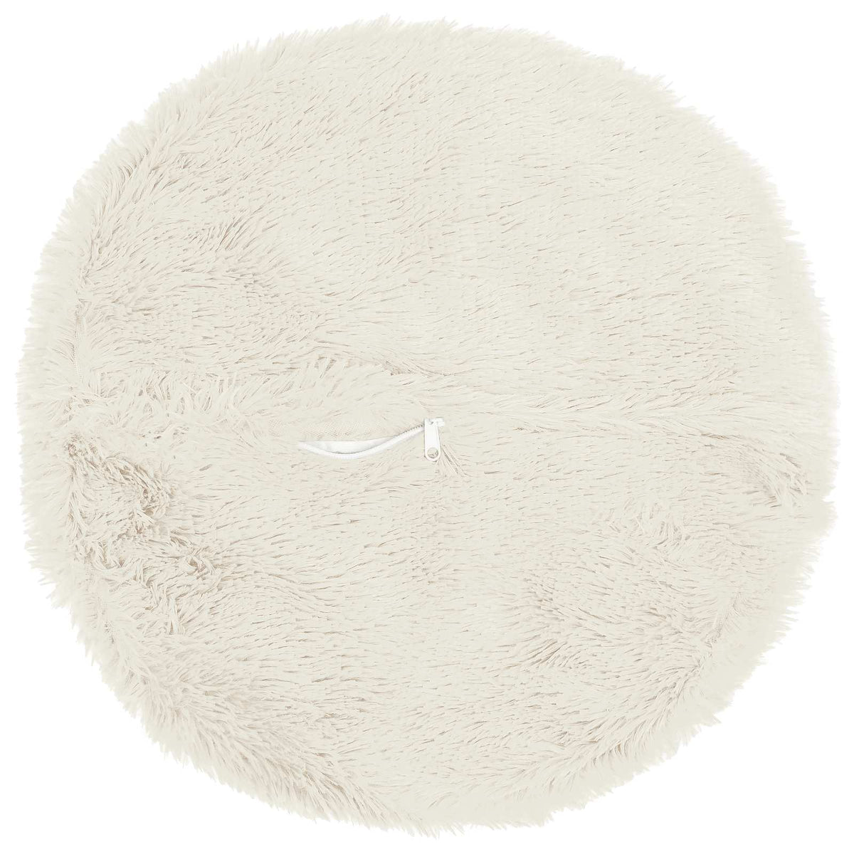 Pudebetræk 6 pcs HEERLEN Hvid Ø 50 cm PV Fleece
