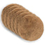 Pudebetræk 6 pcs HEERLEN Gråbrun Ø 50 cm PV Fleece