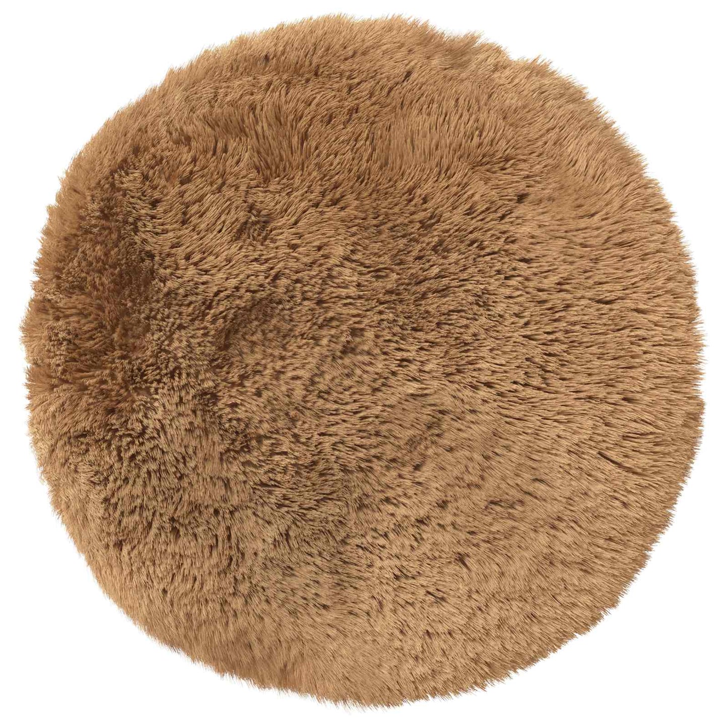 Pudebetræk 6 pcs HEERLEN Gråbrun Ø 50 cm PV Fleece