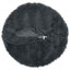 Pudebetræk 6 pcs HEERLEN Antracit Ø 50 cm PV Fleece