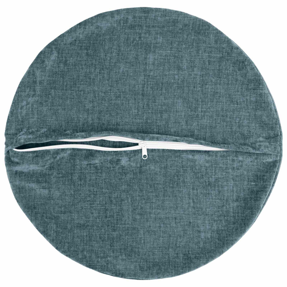 Pudebetræk 2 stk. HEERLEN Blå Ø 60 cm Chenille Stof