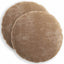 Pudebetræk 2 stk. HEERLEN Brun Ø 60 cm Chenille Stof
