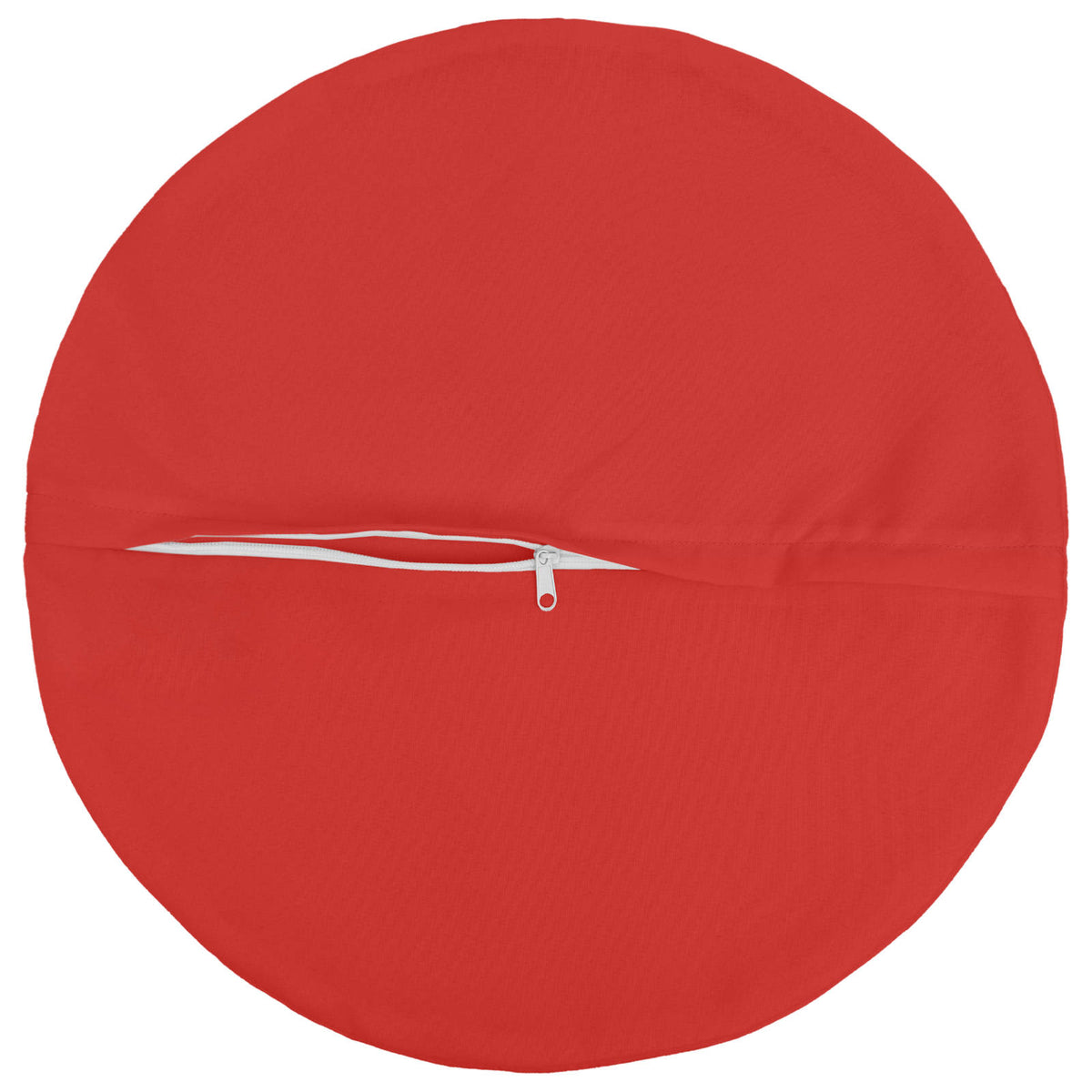 Pudebetræk 6 pcs HEERLEN Rød Ø 60 cm Polyester
