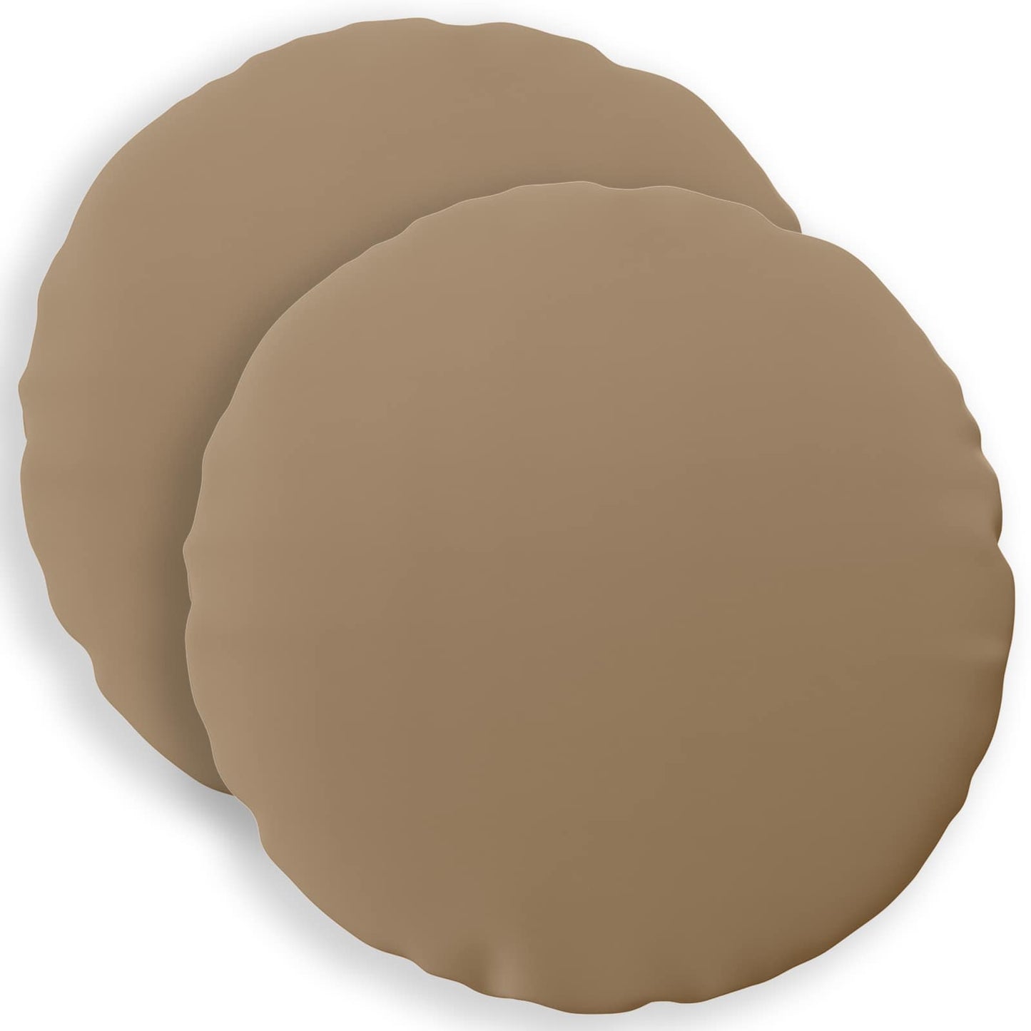 Pudebetræk 2 stk. HEERLEN Gråbrun Ø 60 cm Polyester