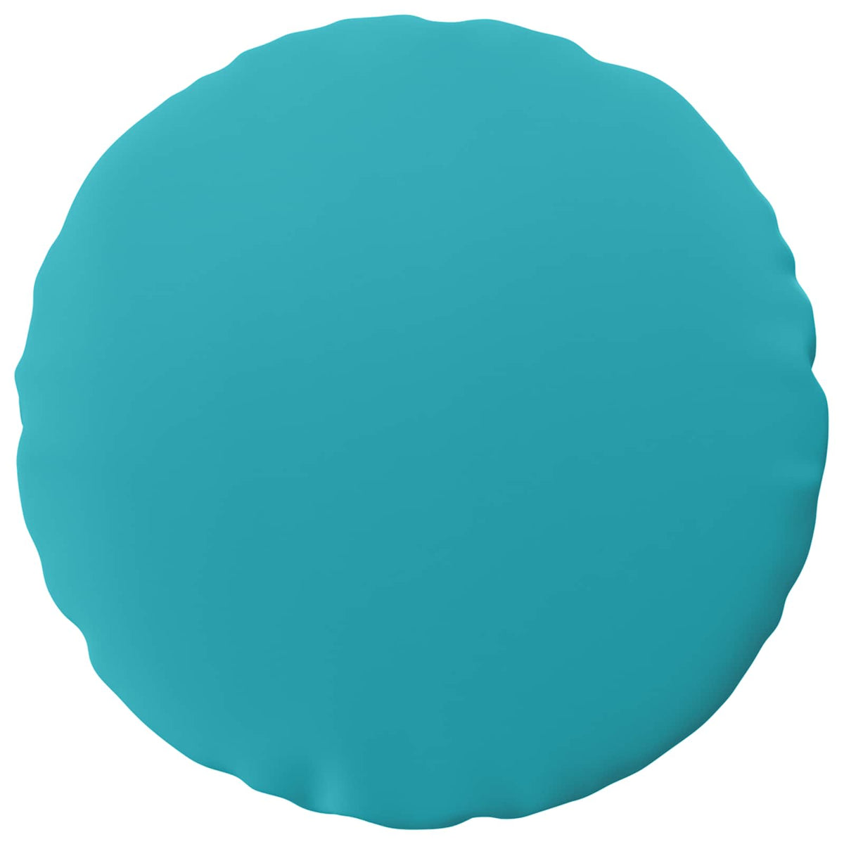 Pudebetræk 6 pcs HEERLEN Turkis Ø 60 cm Polyester