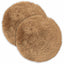 Pudebetræk 2 pcs HEERLEN Gråbrun Ø 60 cm PV Fleece