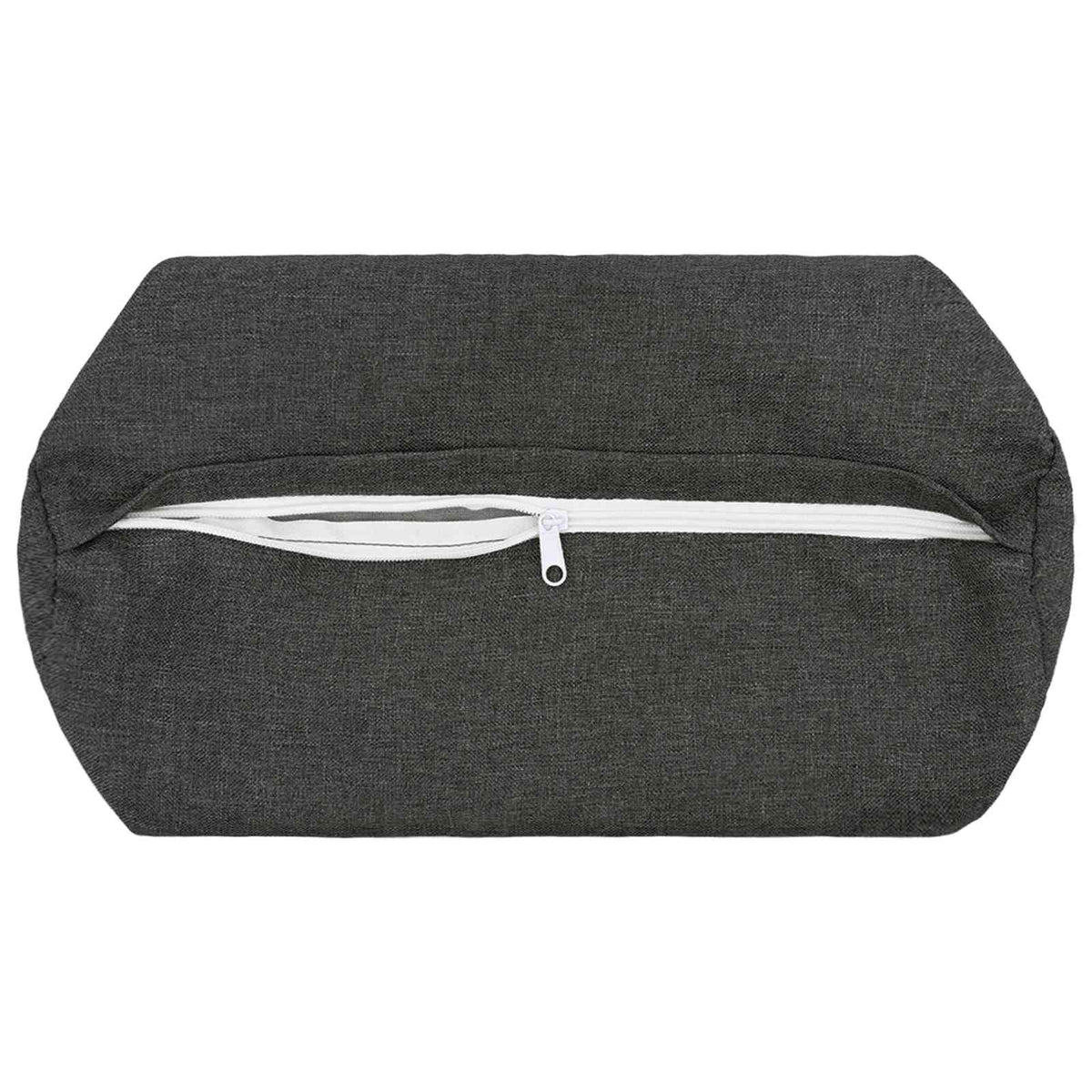 Pudebetræk 2 stk. HEERLEN Mørkegrå Ø 15 x 40 cm Stof