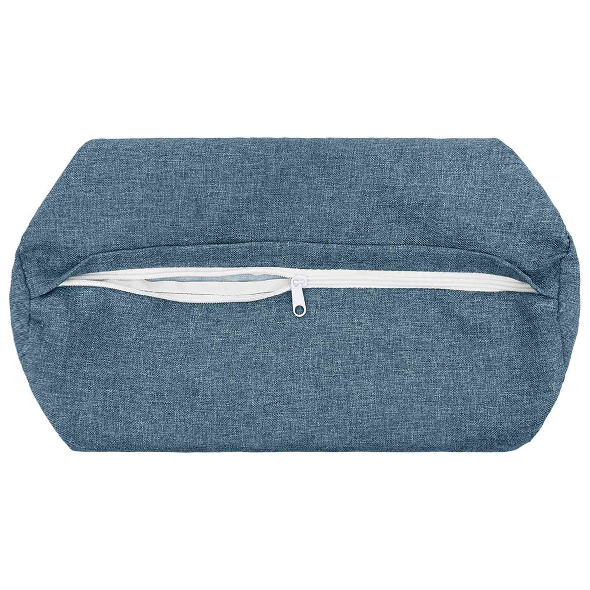 Pudebetræk 2 stk. HEERLEN Jeans blå Ø 15 x 40 cm Stof