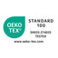 Pudebetræk 2 pcs HEERLEN Mørkegrå Ø 15 x 40 cm Fløjl