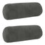 Pudebetræk 2 pcs HEERLEN Mørkegrå Ø 15 x 40 cm Fløjl