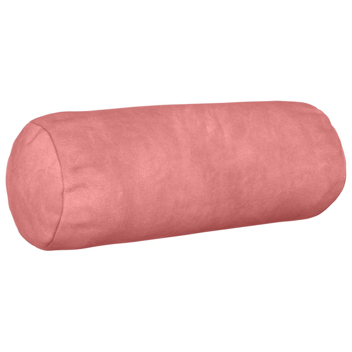 Pudebetræk 2 pcs HEERLEN Lyserød Ø 15 x 40 cm Fløjl