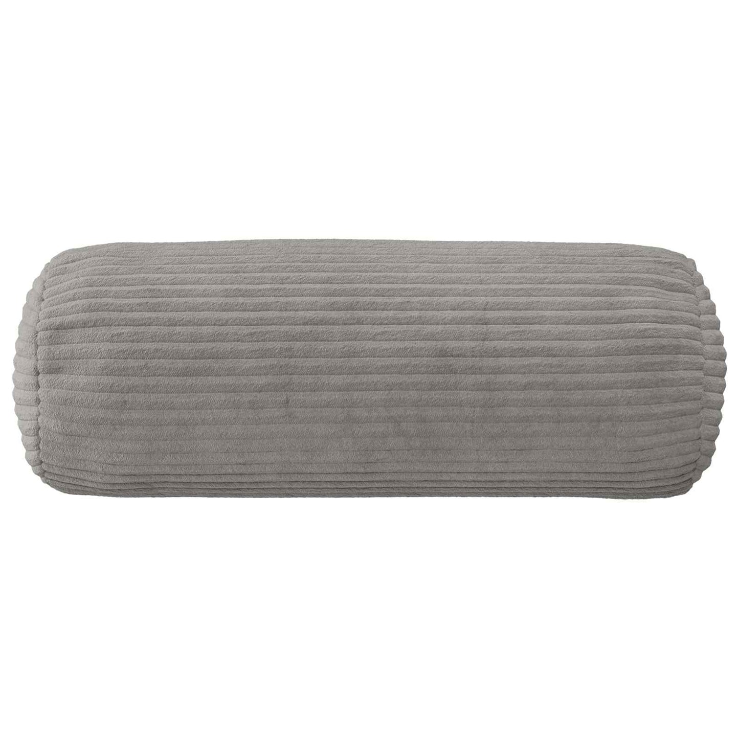Pudebetræk 6 pcs HEERLEN Lysegrå Ø 15 x 40 cm cordfløjl