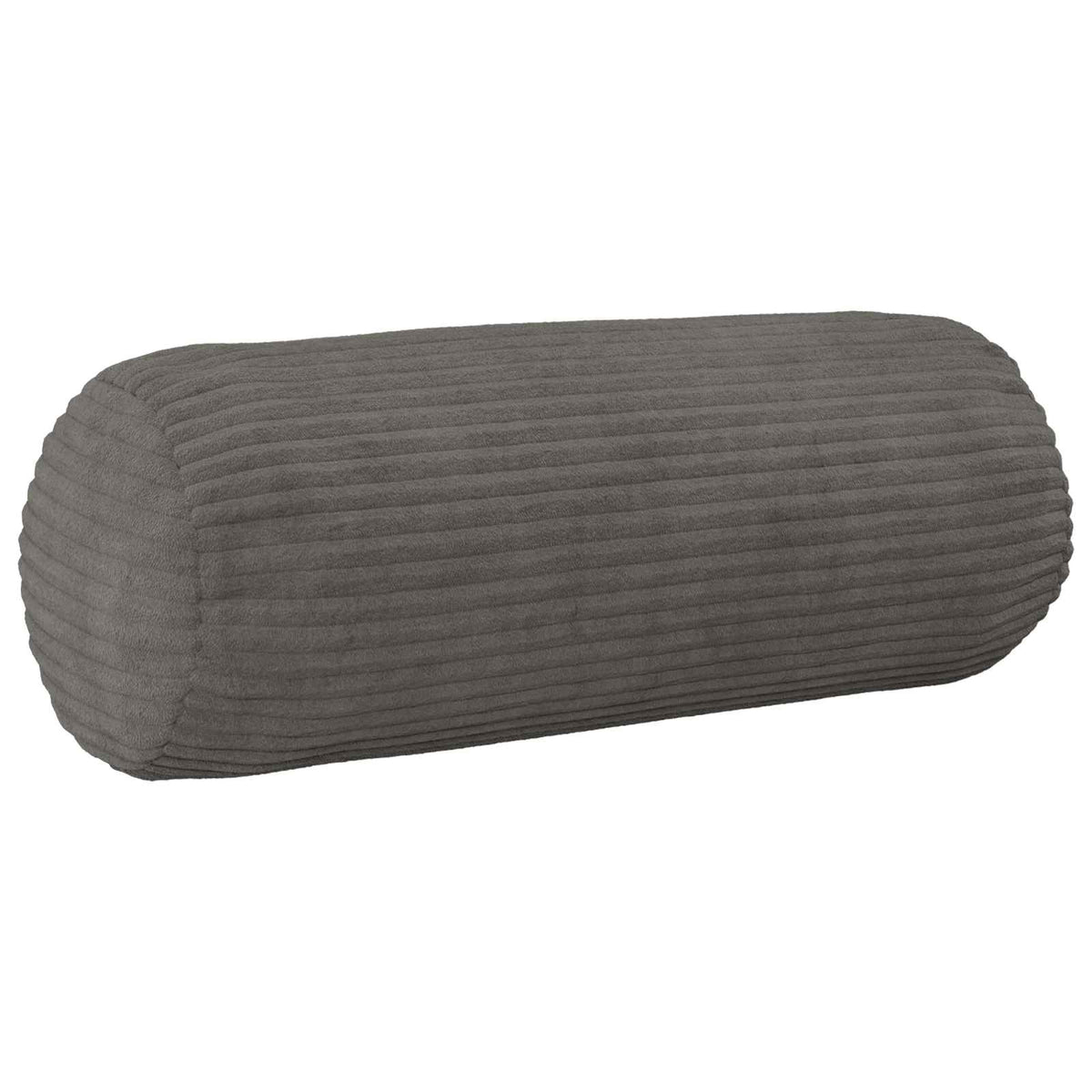 Pudebetræk 2 pcs HEERLEN Mørkegrå Ø 15 x 40 cm cordfløjl