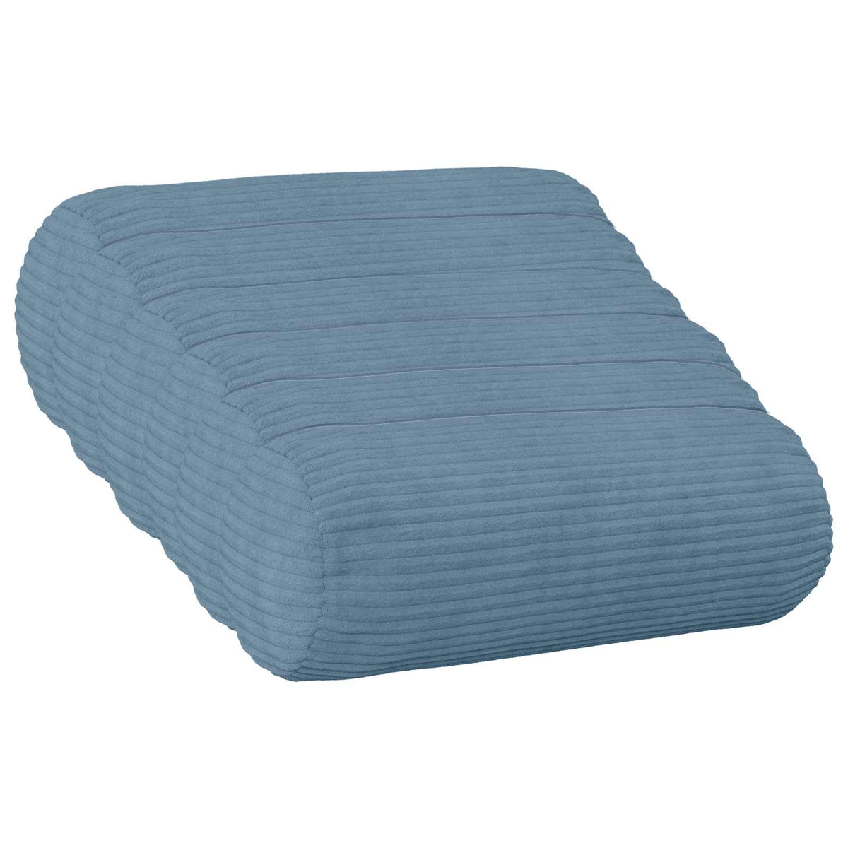 Pudebetræk 6 pcs HEERLEN Blå Ø 15 x 40 cm cordfløjl